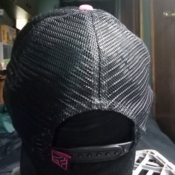 Deadstock Fox Racing Mesh Snap Trucker Hat Cap - Picture 4 of 7